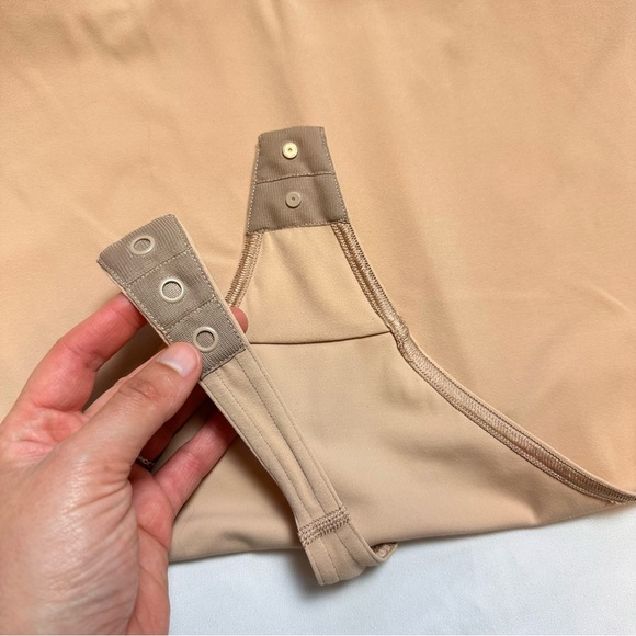 Lululemon align thong bodysuit w/ built in bra nude tan - Picture 5 of 7